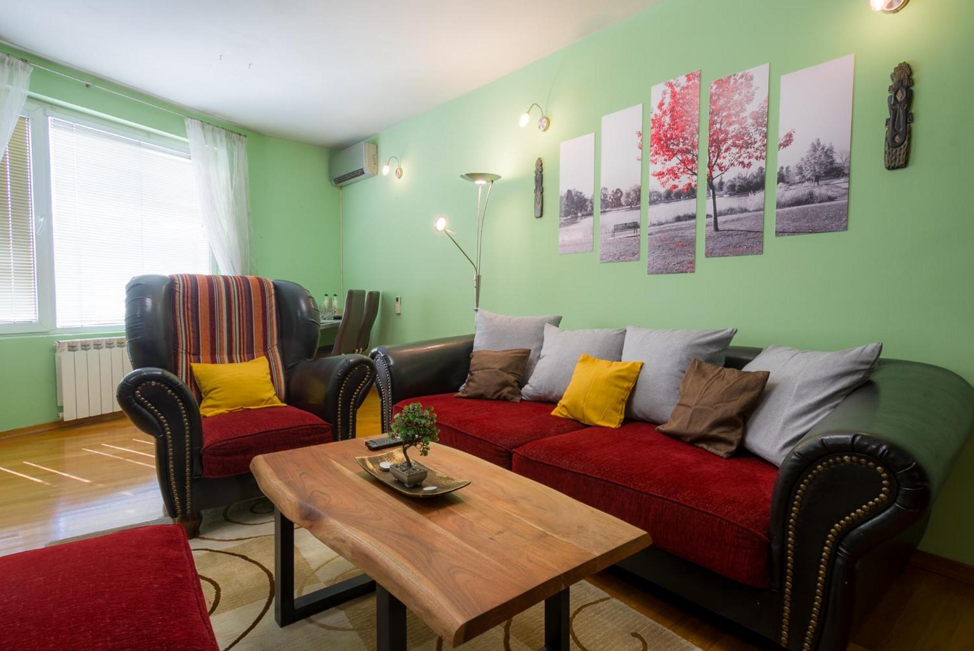 Top Center Spacious Apartment With Ac And Free Underground Parking Sofia Extérieur photo